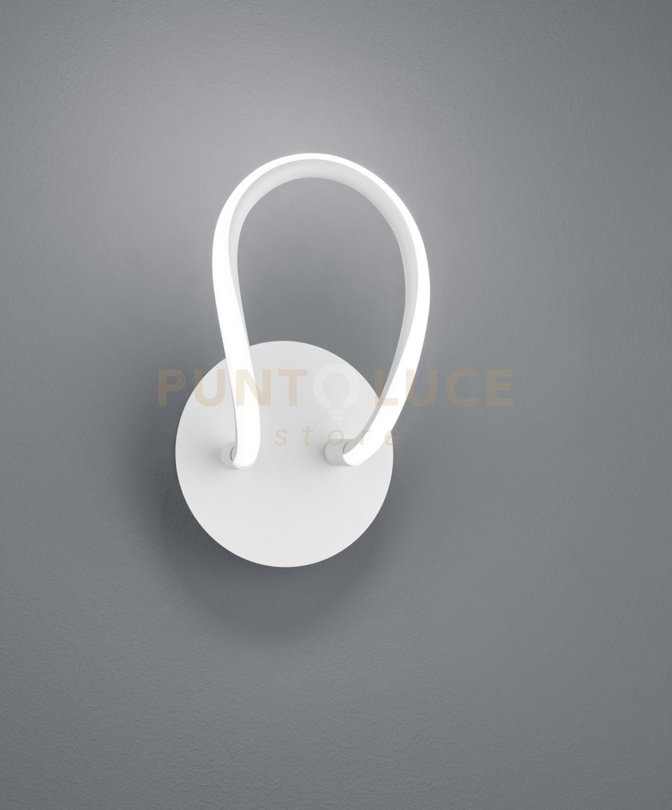 BOLOGNA APPLIQUE LED 11,5W 1300lm, 4000K  BIANCA CON DIMMERAZIONE AD INTERRUTTORE H.26CM