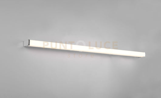 FABIO H2O APPLIQUE DA BAGNO LED 20W 2500lm, 3000K CROMO IP44 L. 120CM DIMMERABILE