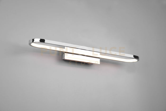 GIANNI H2O APPLIQUE DA BAGNO LED 22W 2700lm, 3000K CROMO CON INTERRUTTORE IP44 L. 60CM