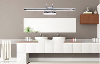 Applique LED Bagno 12W Lampada da Parete Moderna per Specchio 58cm IP44 230V Luce Fredda