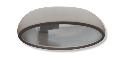 Applique Lampada Interno Rettangolo Gesso Bianco Doppia Fascio di Luce GS-5021