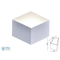 Applique Lampada LED da Muro Squadrata Esagonale 3W 4000K Carcassa Bianca IP20 SKU-8345