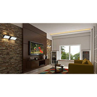 Applique Lampada Led Da Parete Angolare 12W Colore Grigio 4000K IP65 Luce Indiretto SKU-218234