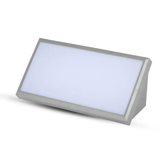 Applique Lampada Led Da Parete Angolare 20W Colore Grigio 3000K IP65 Luce Indiretto SKU-218236