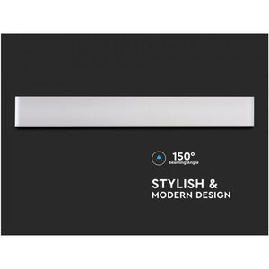 Applique Lampada Led Da Parete Rettangolare 20W 3000K Up-Down con Doppio Fascio Luminoso Carcassa Bianca IP44 SKU-218535