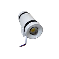 Applique Led Da Parete Modello Chantal Italian Design Moderna 3W Singolo Illuminazione Bianco Caldo