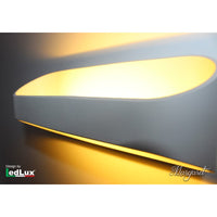 Applique Led Da Parete Modello Margaret Italian Design Moderna 10W Bianco Caldo