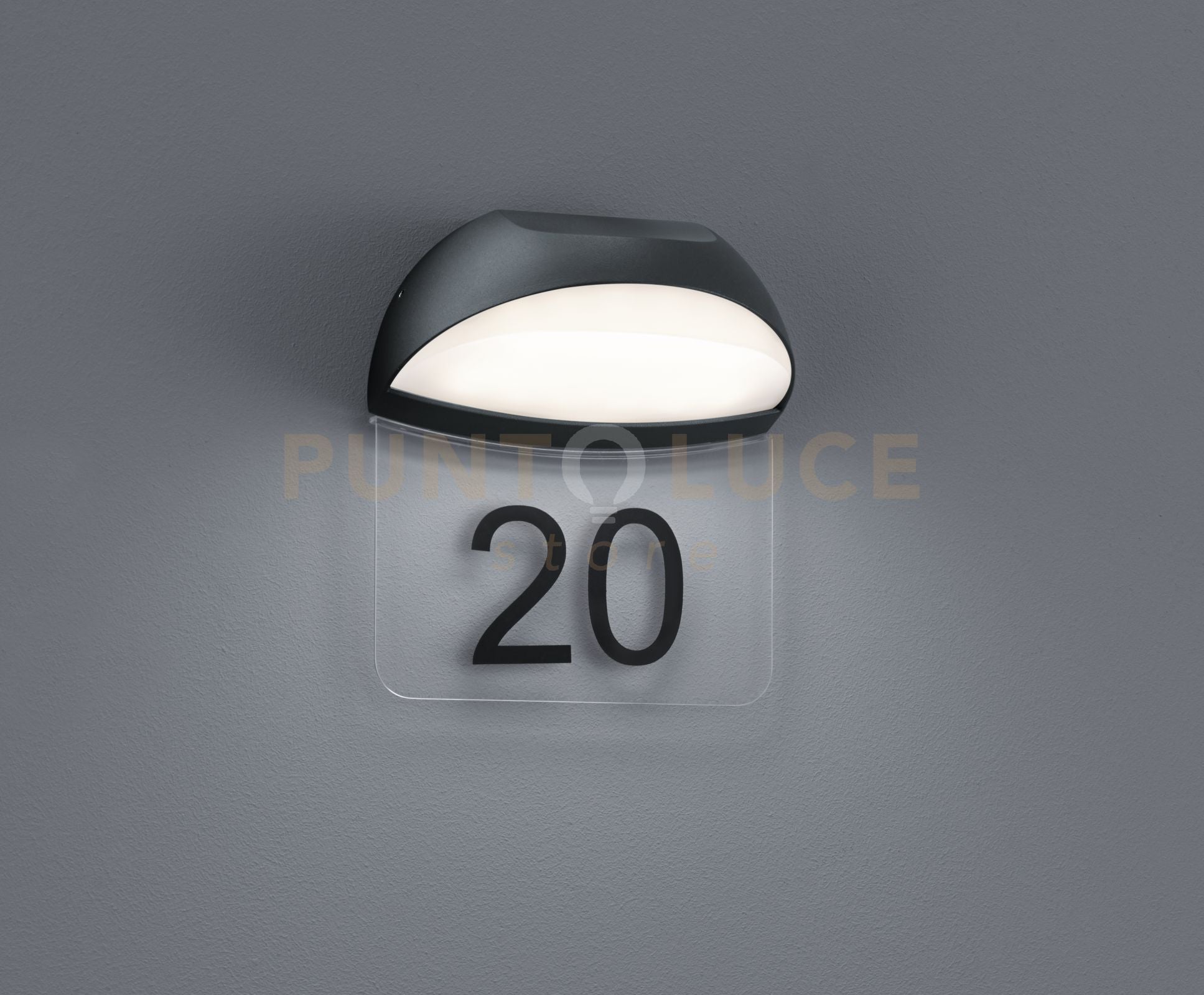 Applique a parete led MUGA 228360142 antracite