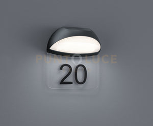 Applique a parete led MUGA 228360142 antracite