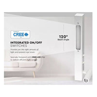 Applique da Comodino Per Lettura Con Doppia Illuminazione 3+6W Colore Bianco 3000K Hotel Casa SKU-211488