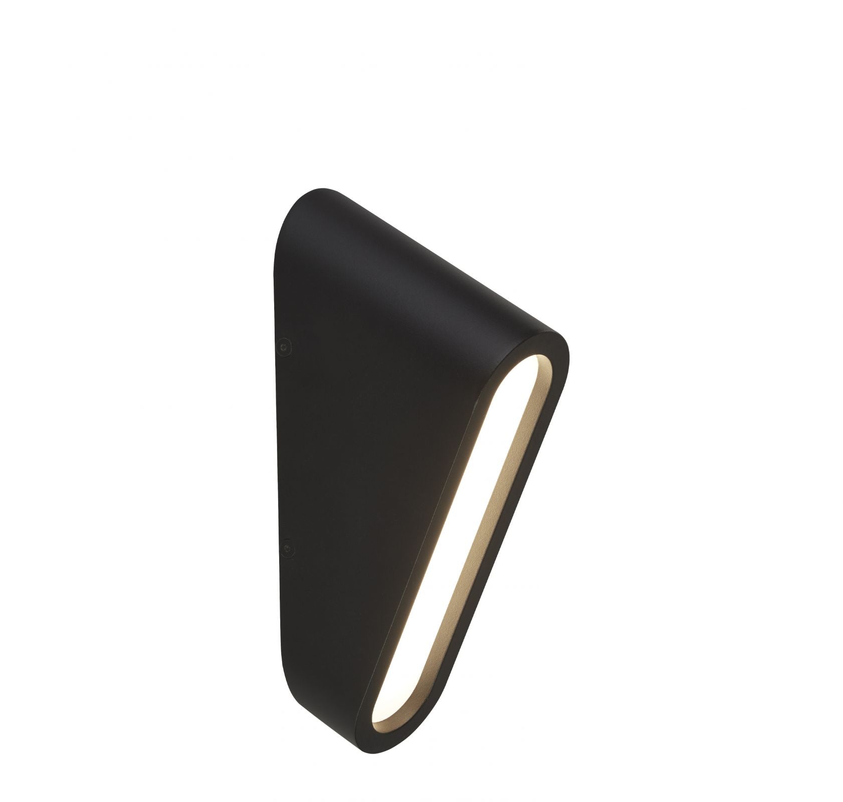 Applique da parete per esterni Dover - Alluminio pressofuso nero