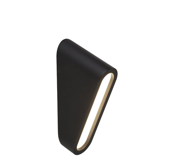 Applique da parete per esterni Dover - Alluminio pressofuso nero