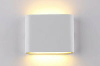 Applique lampada led da parete rettangolare luce fredda doppia luce 2732