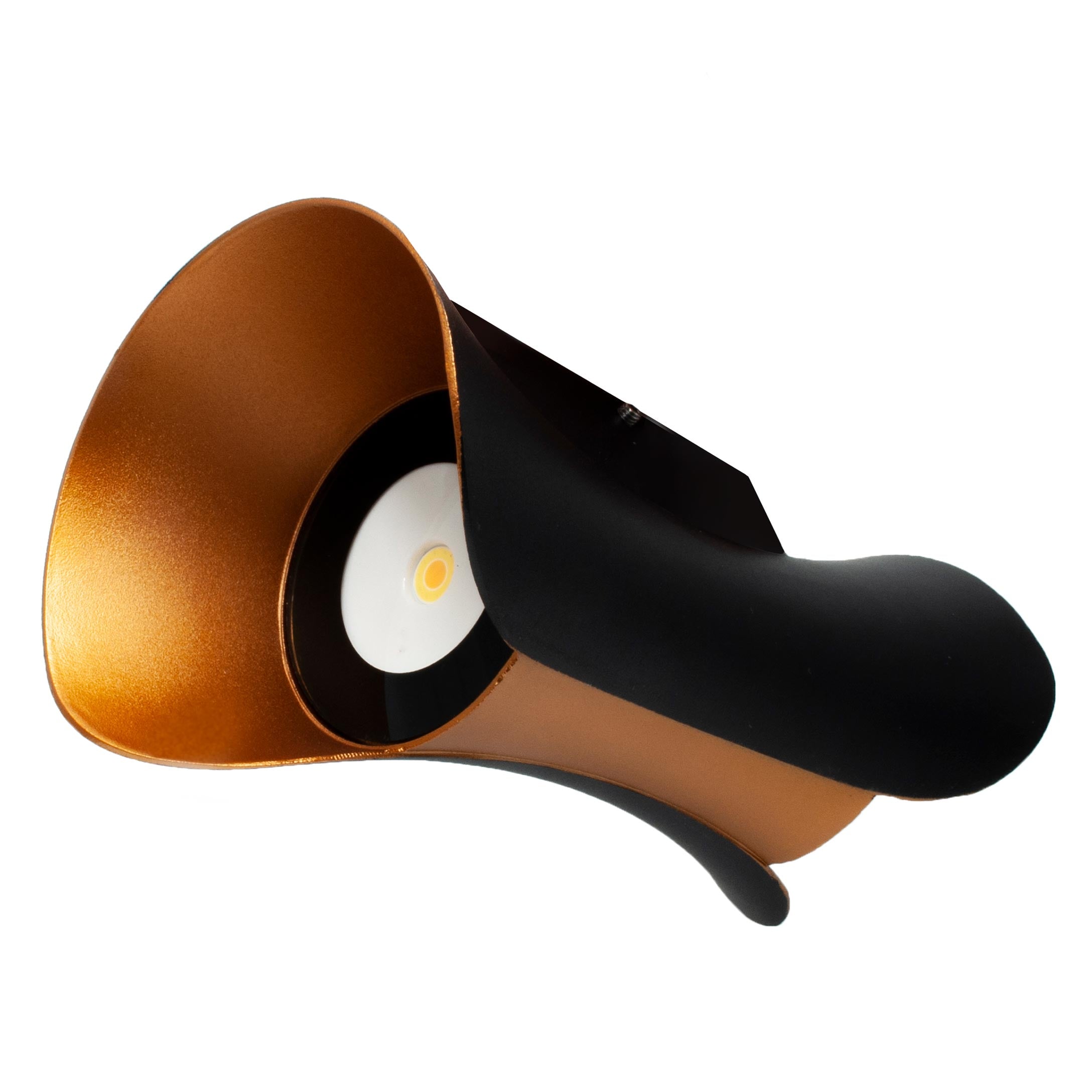 BOSTON Applique murale doppio fascio IP65 10w tecnologia LED CCT 3 tonalita di luce lampada parete UP DOWN balcone facciate 230V NERO ORO