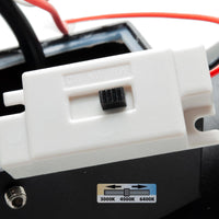 BOSTON Applique murale doppio fascio IP65 10w tecnologia LED CCT 3 tonalita di luce lampada parete UP DOWN balcone facciate 230V NERO ORO