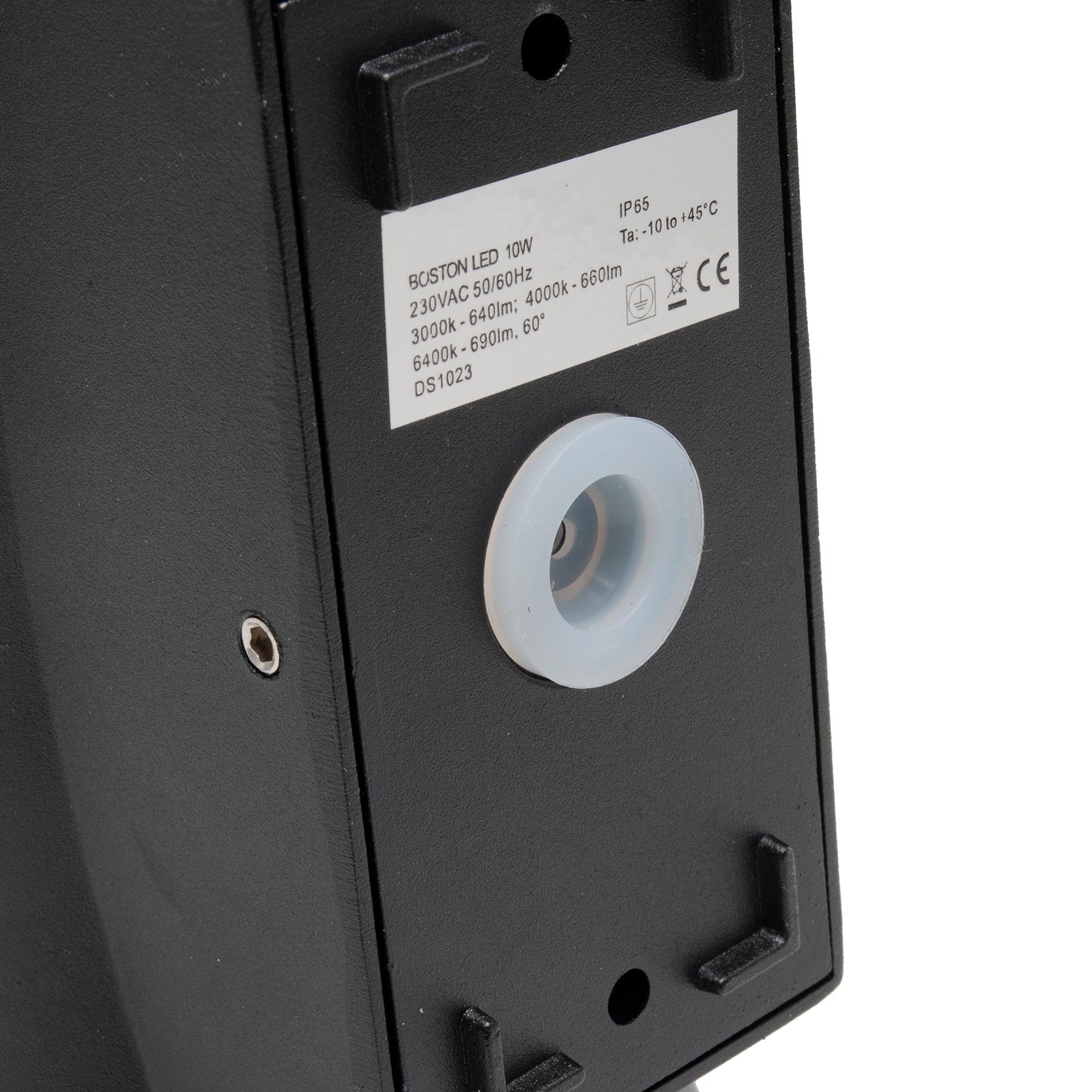 BOSTON Applique murale doppio fascio IP65 10w tecnologia LED CCT 3 tonalita di luce lampada parete UP DOWN balcone facciate 230V NERO