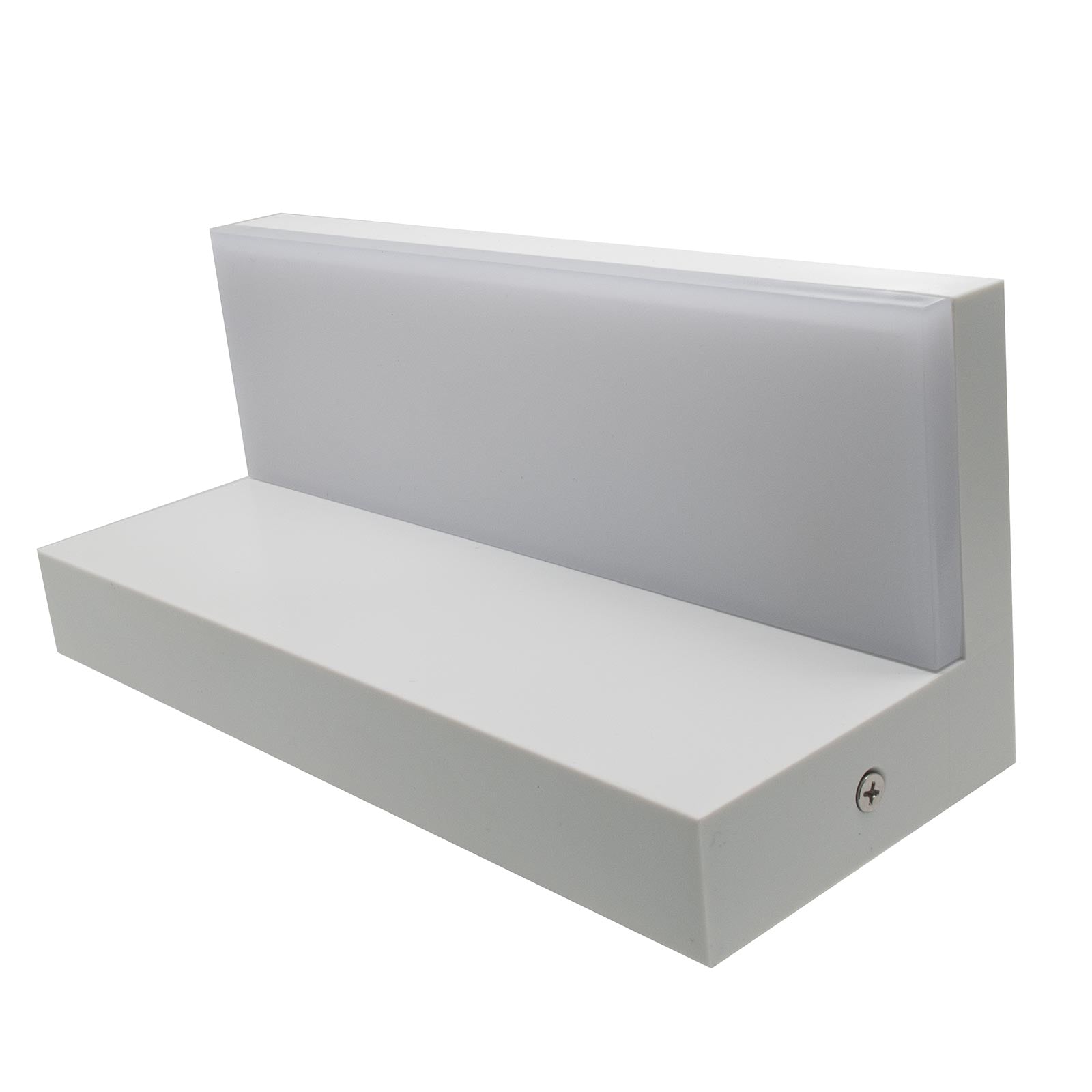 Applique parete LED 10W interruttore CCT da 2700K a 6500K lampada impermeabile esterni luce giardino balcone terrazza IP54 230V BIANCO