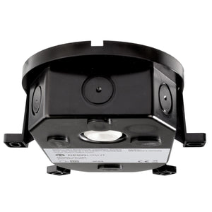 Plafoniera ovale IP54 tartaruga LED interruttore CCT doppia potenza luce parete soffitto cantina garage parcheggio balcone 230V colore NERO