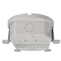 Plafoniera ovale IP54 tartaruga LED interruttore CCT doppia potenza luce parete soffitto cantina garage parcheggio balcone 230V colore GRIGIO