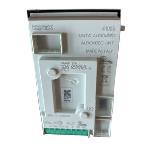 Vimar 41005 unità elettronica 2 fili plus a/v con telecamera grandangolare