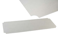 Archimede scaffale metallico copri piano in policarbonato cm 45 x 90 cucina bagno garage cabina armadio