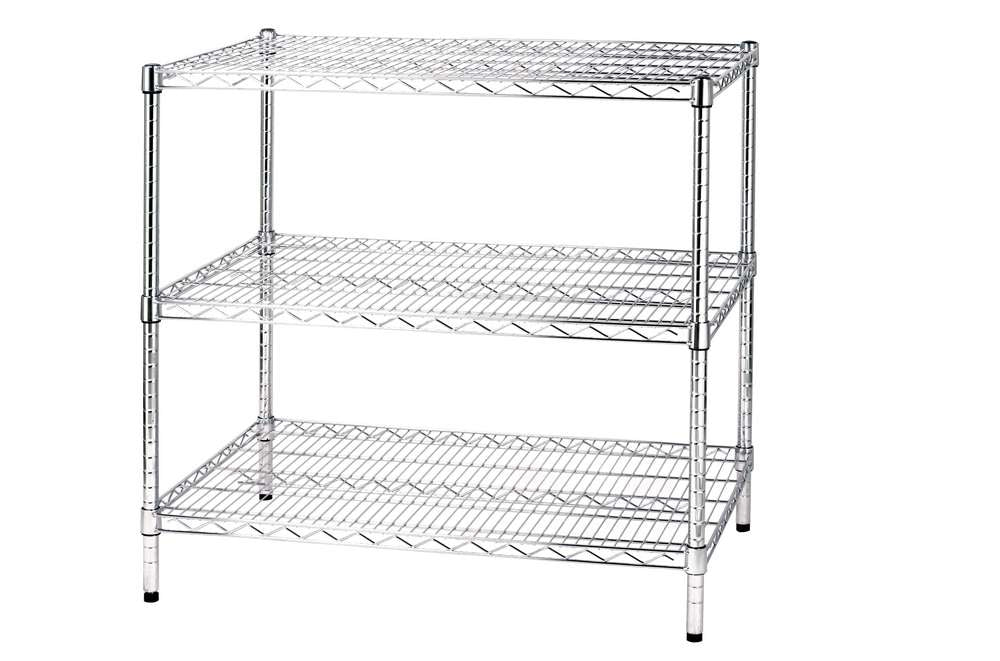 Archimede scaffale metallico scaffale 3 ripiani cm 61 x 91 x h. 90 cucina bagno garage cabina armadio