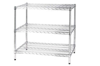 Archimede scaffale metallico scaffale 3 ripiani cm 61 x 91 x h. 90 cucina bagno garage cabina armadio