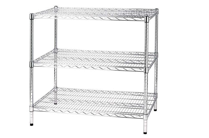 Archimede scaffale metallico scaffale 3 ripiani cm 61 x 91 x h. 90 cucina bagno garage cabina armadio