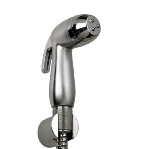 Kit idroscopino cromato con chiusura automatica flessibile cm 120 con supporto