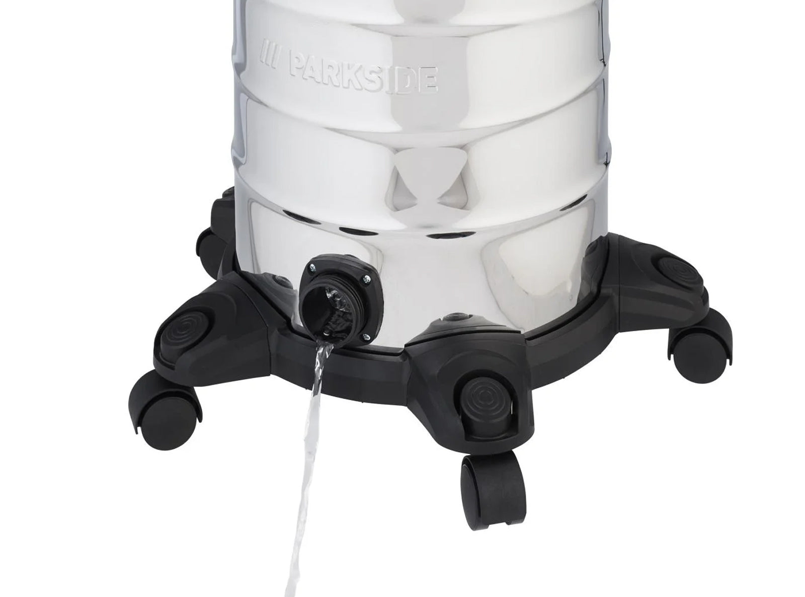 Aspirapolvere PARKSIDE per Solidi e Liquidi 25 Litri con Scarico Acqua Sporca - Prodotto esposto in negozio