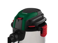 Aspirapolvere PARKSIDE per Solidi e Liquidi 25 Litri con Scarico Acqua Sporca - Prodotto esposto in negozio