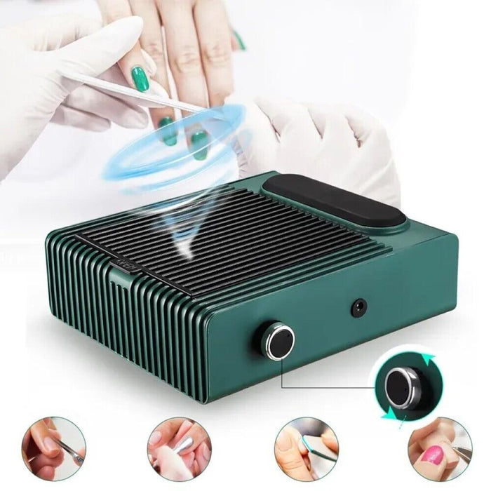 Aspiratore polveri per unghie da tavolo 80W manicure pedicure estetica BQ858-1