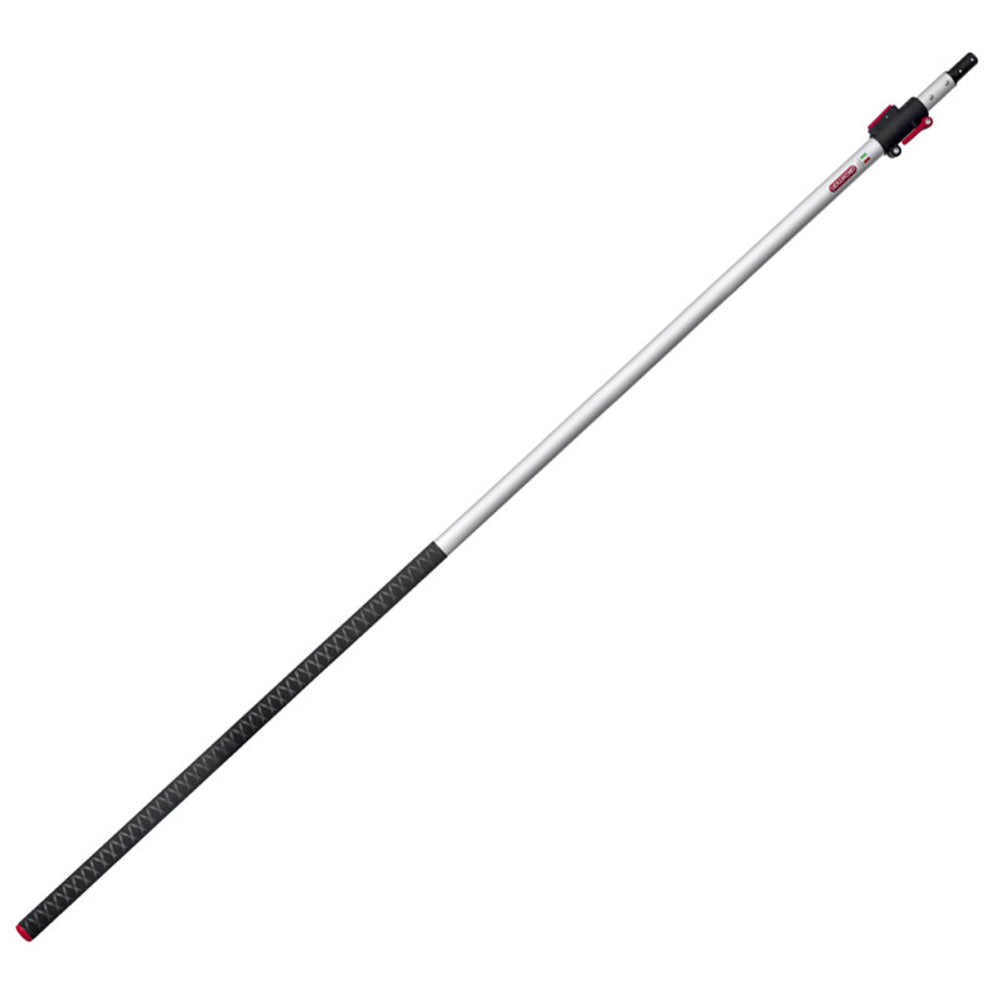 ASTA ALLUMINIO TELESCOPICA OVALE ALLUNGABILE 2,17-4m ANTISCIVOLO ART.24 ARCHMAN