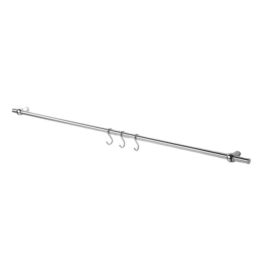 Asta appendi mestoli KITCROMO90 4 ganci 90 cm cromo