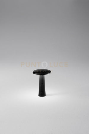 Astro Lampada da tavolo ricaricabile a batterie colore nero a LED 4W 160LM 3000K dimmerabile IP44