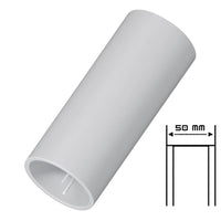 Faeg raccordo giunto semplice pvc grigio ip40 per tubo rigido elettrico *** diametro 50 millimetri, confezione 1