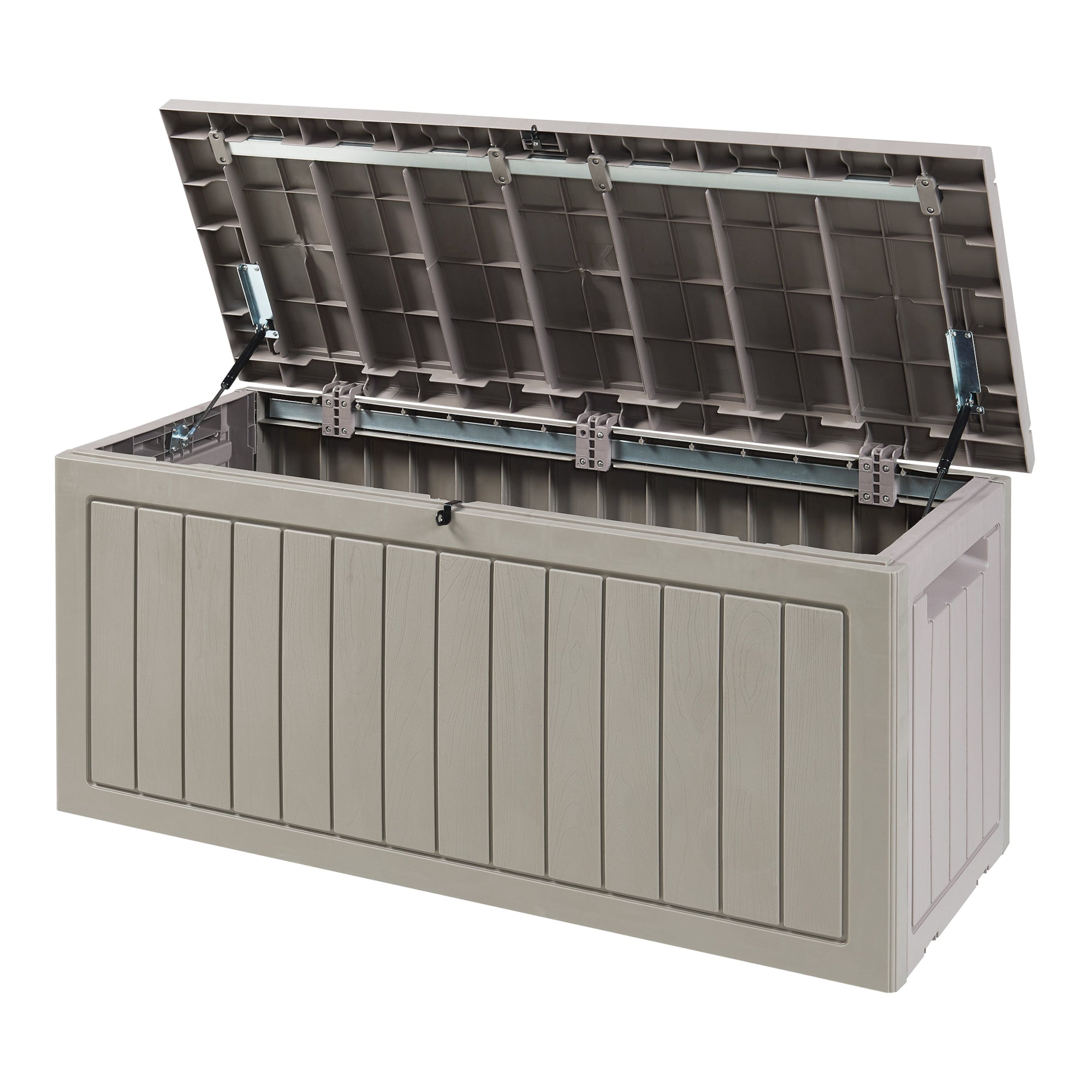 Baule da Esterno Filetto Portatutto 250 L - Beige casa.pro