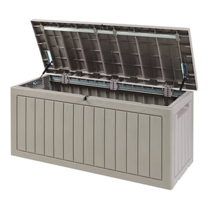 Baule da Esterno Filetto Portatutto 250 L - Beige casa.pro