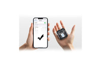 Auricolari Senza Fili con HD Microfono HiFi Stereo Display LED con Riduzione del Rumore Cuffie Bluetooth 5.3  Ricarica Rapida USB-C Impermeabile IP7 Adatto Android iOS