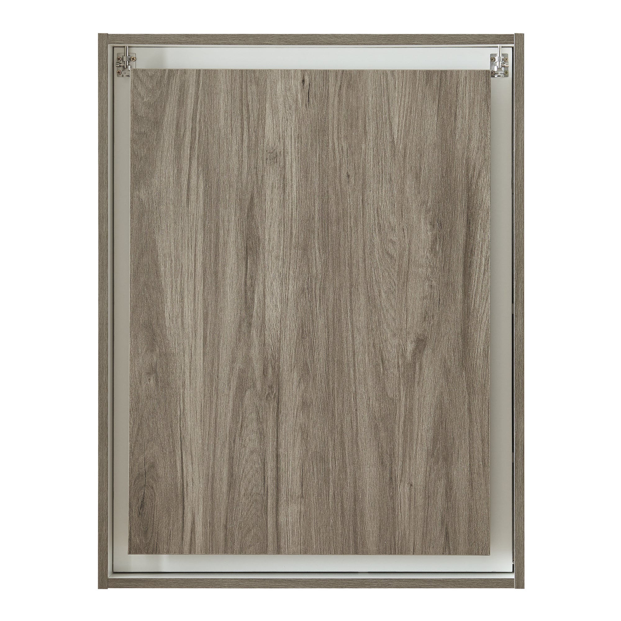 Scrivania Ribaltabile a Parete Greve Tavolo a Scomparsa - Bianco / Effetto Legno [en.casa]