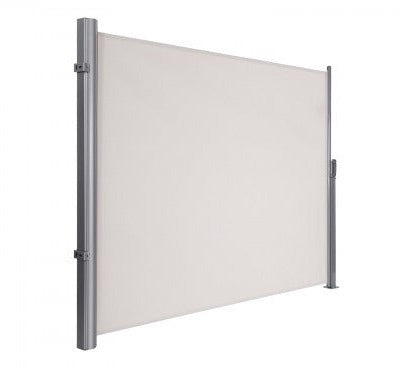 Tenda parasole laterale estraibile protezione solare tessuto in poliestere 280 g/m² 180 x 300 cm beige 12_0000979