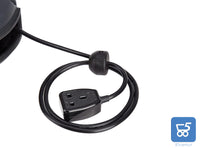 Avvolgicavo di Prolunga Retrattile per Carichi Pesanti con Staffa Girevole 1,5 mm² x 10 m - Presa INGLESE