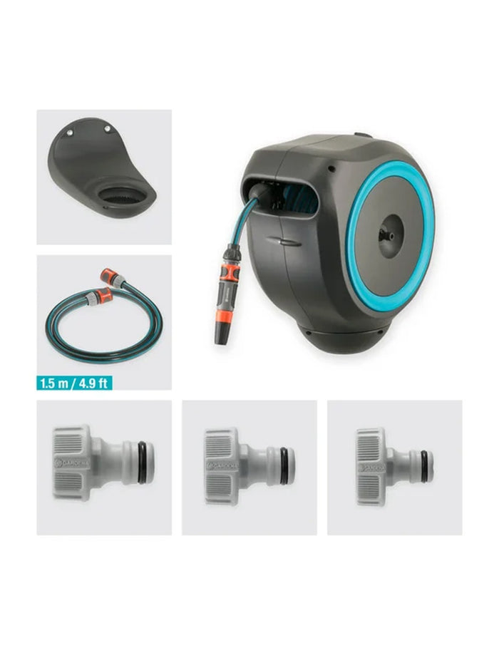 Avvolgitubo a parete GARDENA RollUp S (15 m)