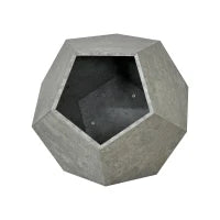 Cuccia per gatti poligonale con venatura del legno, tavolino da divano, 66x66x53 cm, Grigio