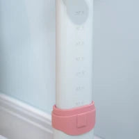 Set Scrivania e Sedia per Bambini da 3 Anni Regolabile, Tavolo Inclinabile a 60° con Cassetto e Ripiani, Rosa