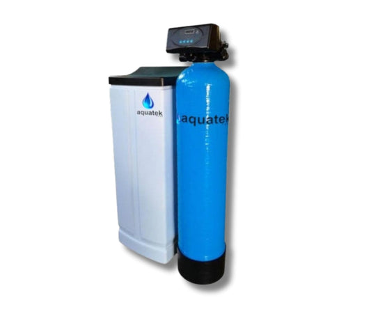 Addolcitore Acqua WAVE 35L Doppio Corpo con Valvola Elettronica F69P3, Resine, Kit By-Pass, per 114 Persone