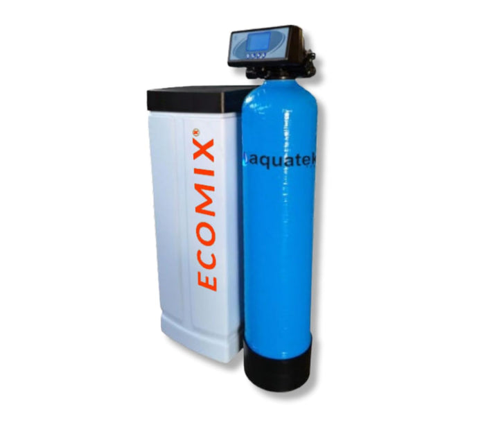 Addolcitore Pozzo MIX LCD 3-C con Resine Ecomix, Riduce Ammoniaca, Calcare, Ferro, Manganese, per 8 Persone