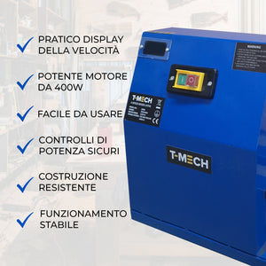 Tornio per Lavorazione e Tornitura Legno 1 Metro 4 Velocità Professionale