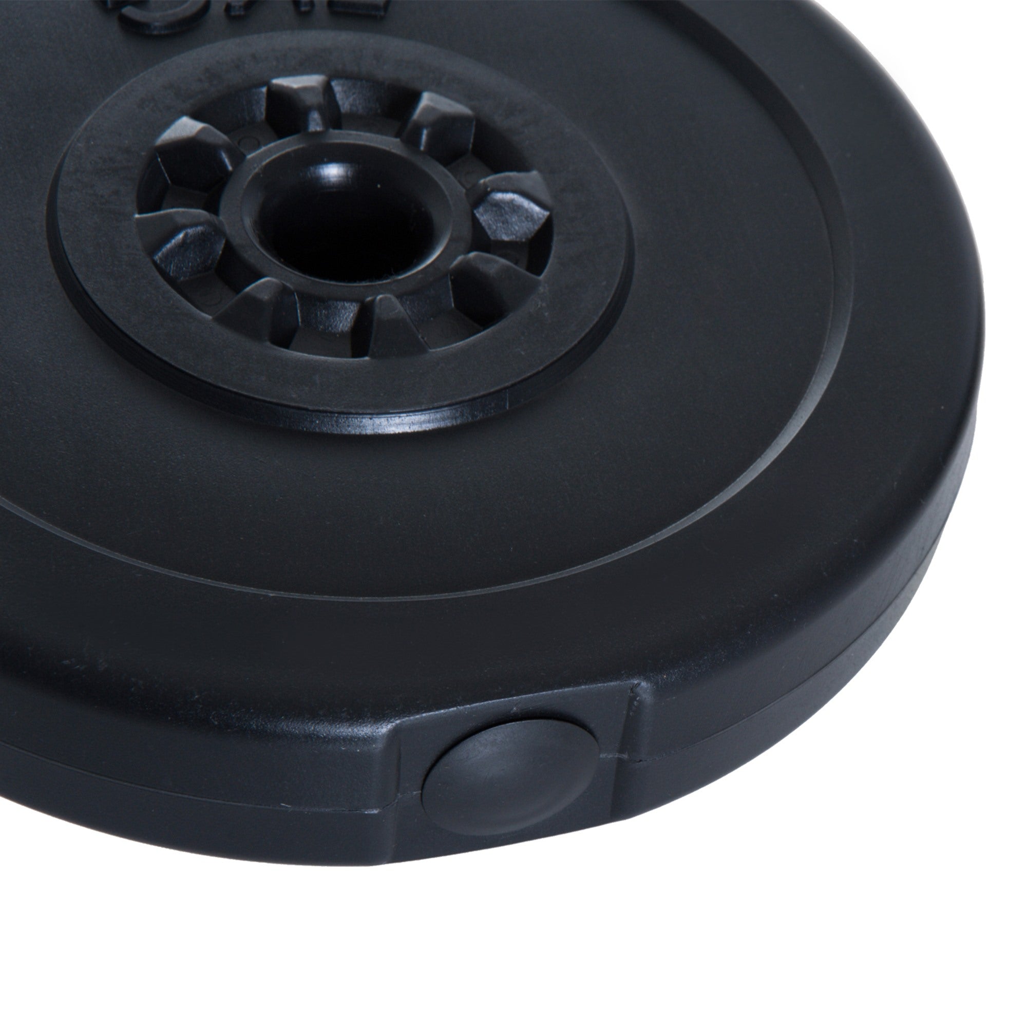 Easycomfort Set di 4 Dischi Pesi per Bilanciere e Manubri Peso Totale 30kg, 2x5kg e 2x10kg, Nero