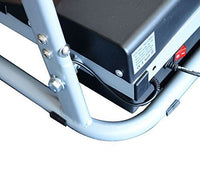 EasyComfort Tapis Roulant Elettrico Pieghevole Salvaspazio e Silenzioso con Velocità Regolabile 1-10km/h e Schermo LCD, per Casa e Ufficio, 500W, Nero